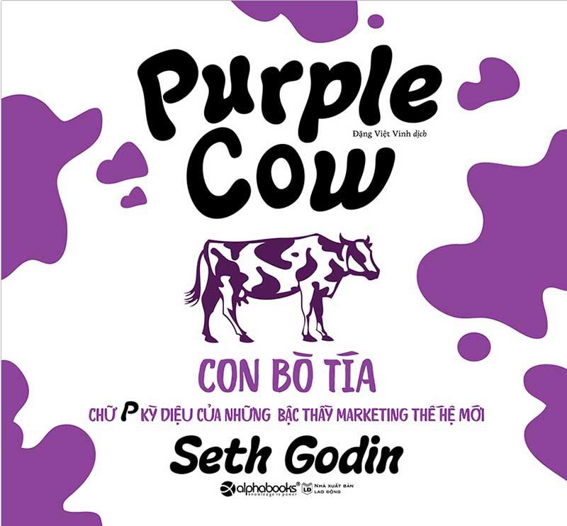 Purple Cow - Con Bò Tía (Tái bản năm 2023)