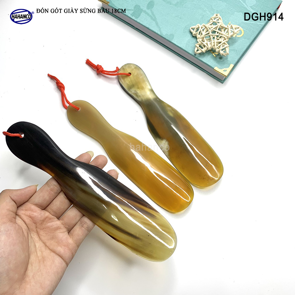 Đón Gót Giày Bằng Sừng Liền Khối Cứng Chắc Bền Bóng Đẹp Cho Giày Nam &amp; Nữ - DGH914