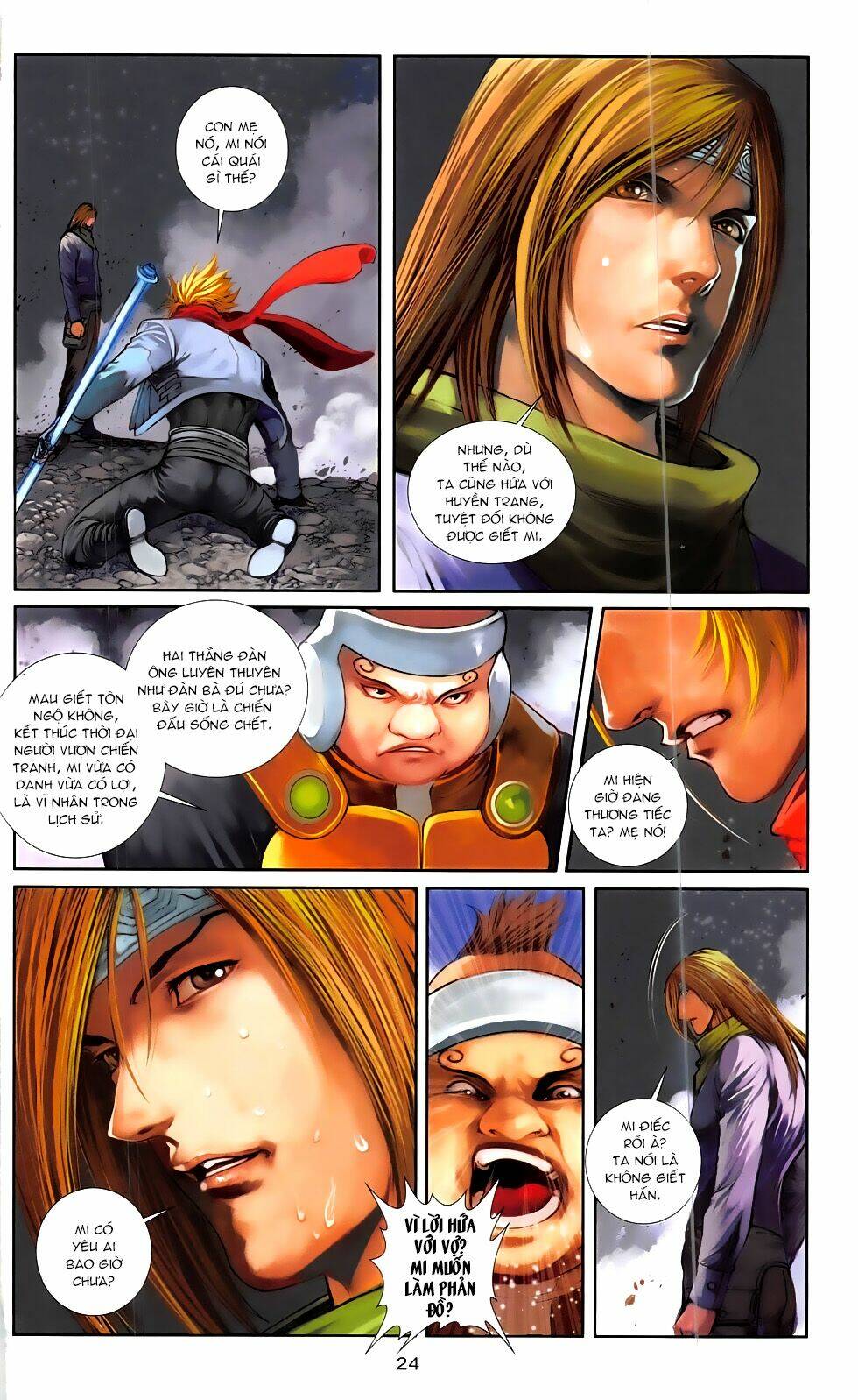 thần binh đấu giả (saint warrior) chapter 4.2 7