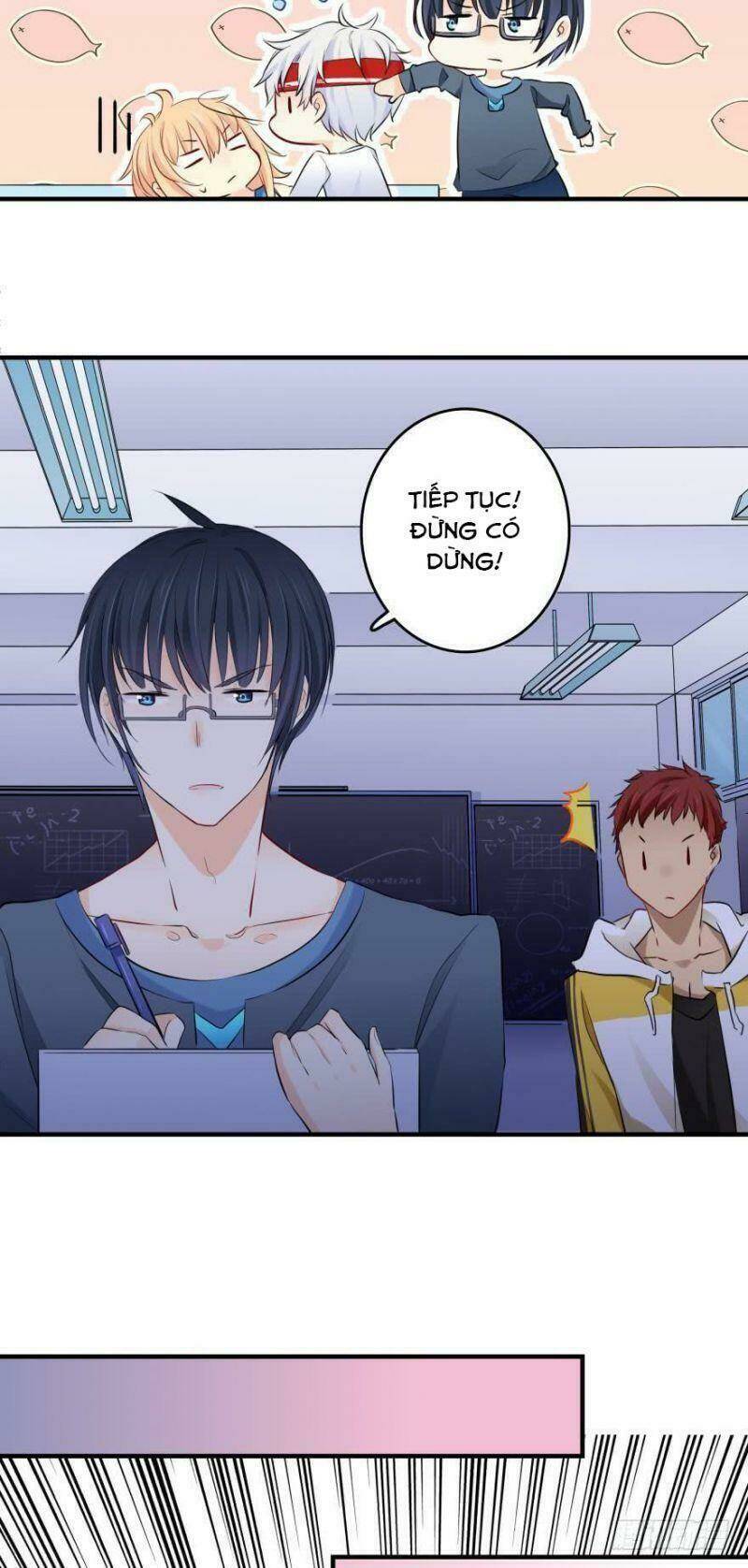 nhân ngư học trưởng, đừng ôm ta! chapter 7 13