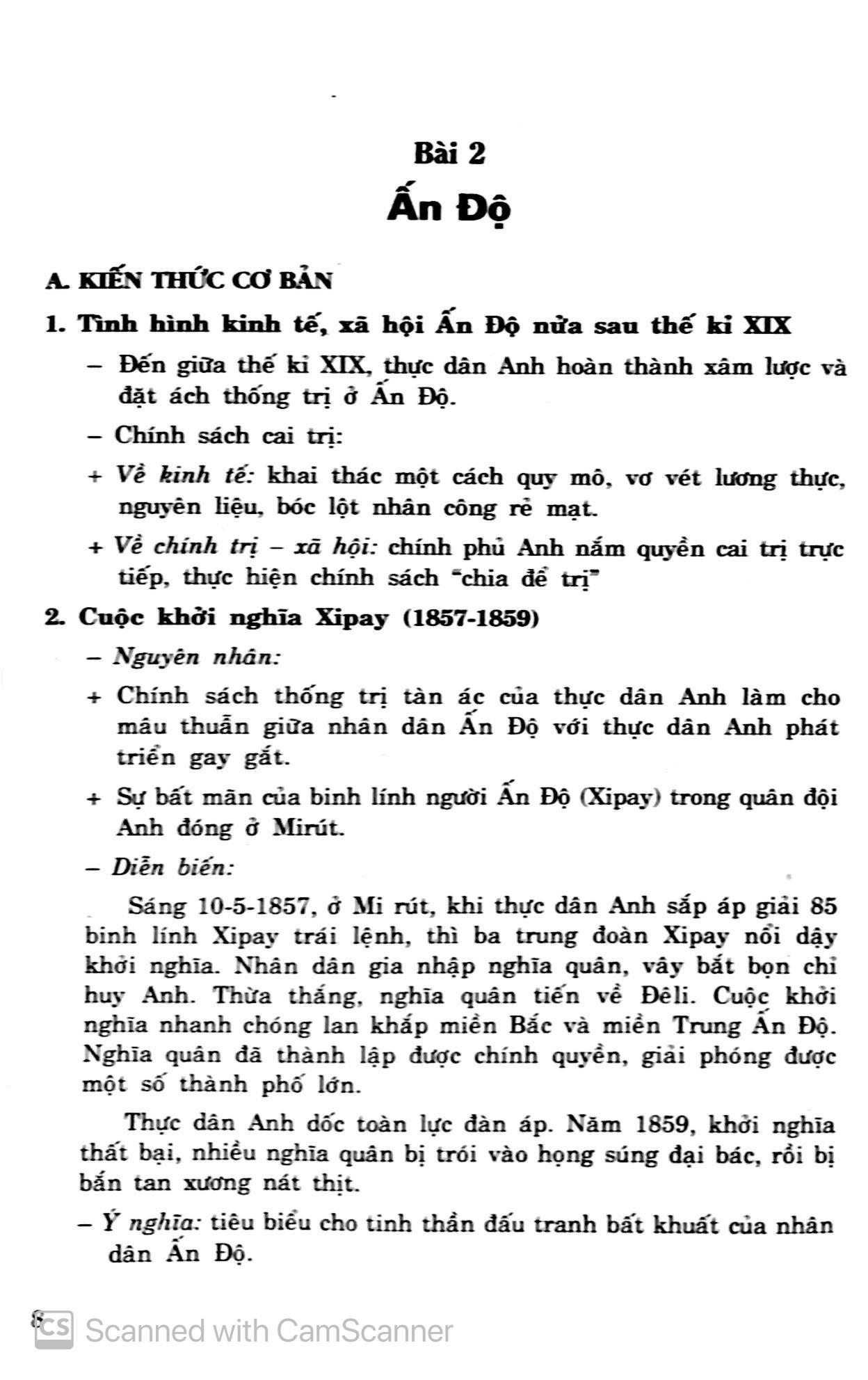 Để Học Tốt Lịch Sử Lớp 11