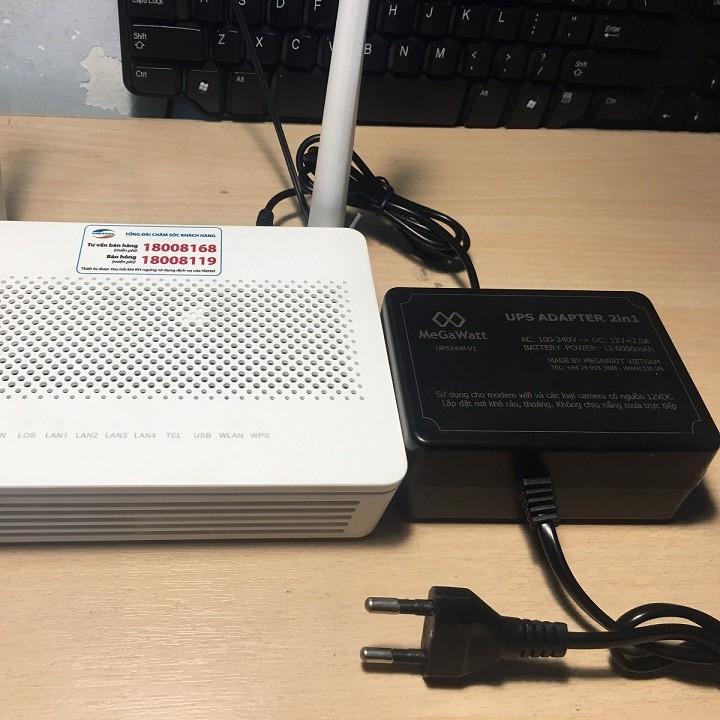 Bộ lưu điện 12VDC cho Modem Wifi