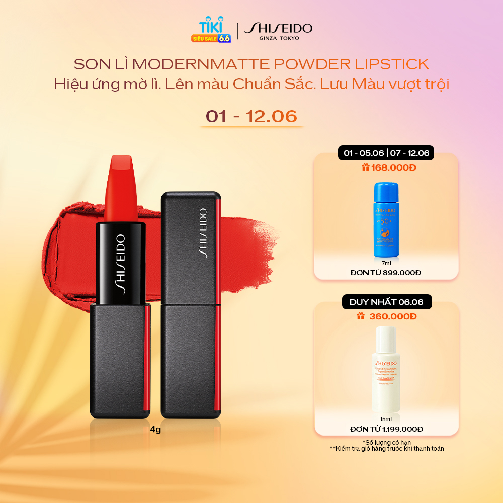 Son Lì Kết Cấu Bột Phấn Shiseido Modernmatte Powder Lipstick 14789 - 513