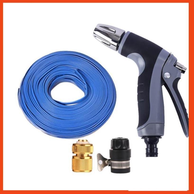 Bộ dây và vòi xịt tăng áp rửa xe tưới cây 20M  206817