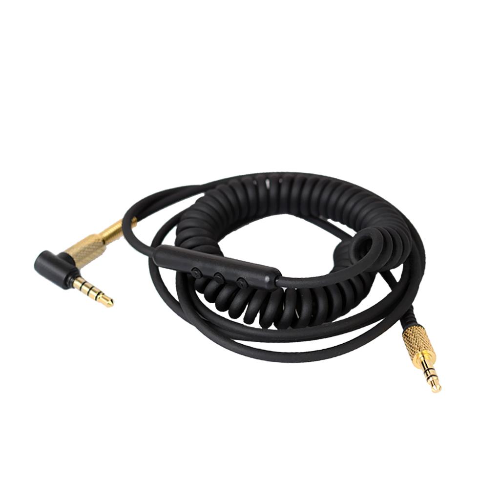 Audio Cable For Marshall Major II Monitor Headphone & Mic For Iphone Samsung