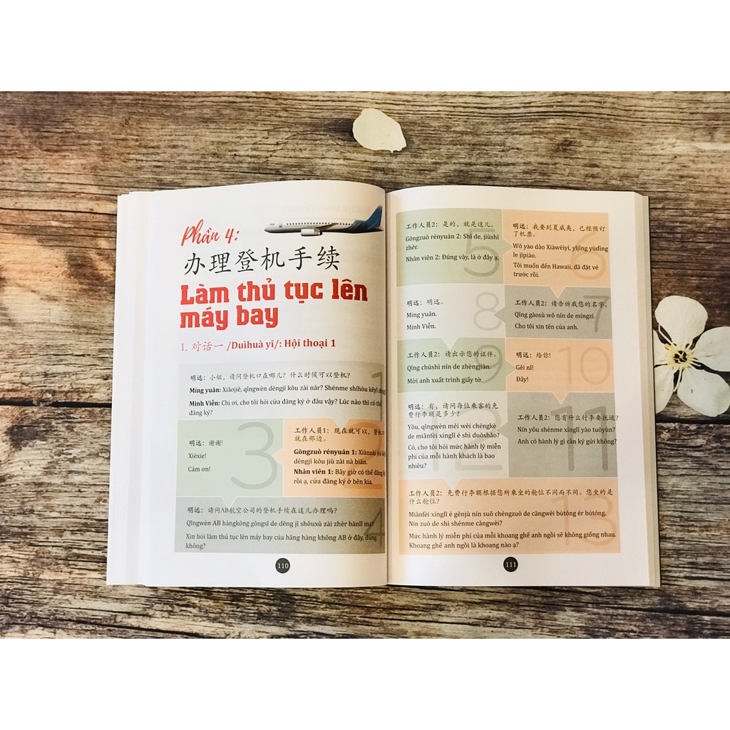 Combo 2 sách Từ điển hình ảnh Tam Ngữ Trung Anh Việt – Visual English Vietnamese Chinese Trilingual Dictionary+ Hội thoại giao tiếp tiếng Trung ngành du lịch khách sạn có audio nghe+DVD tài liệu