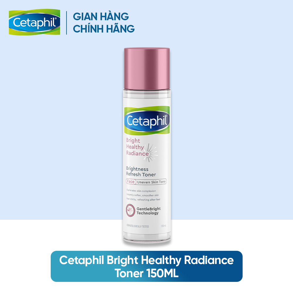 Nước cân bằng làm sáng da Cetaphil Bright Healthy Radiance Refresh Toner 150ml