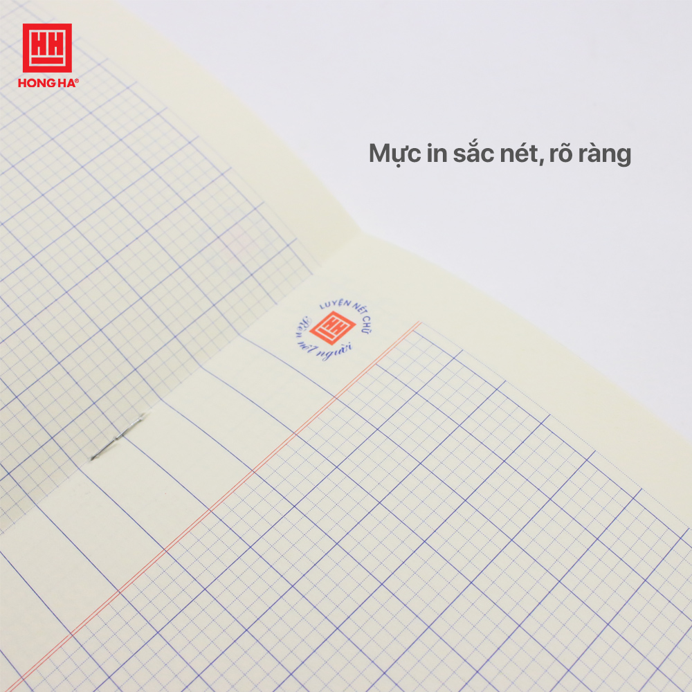 Vở 4 ô ly 120 trang Hồng Hà School Nuna định lượng 100gsm - 0605