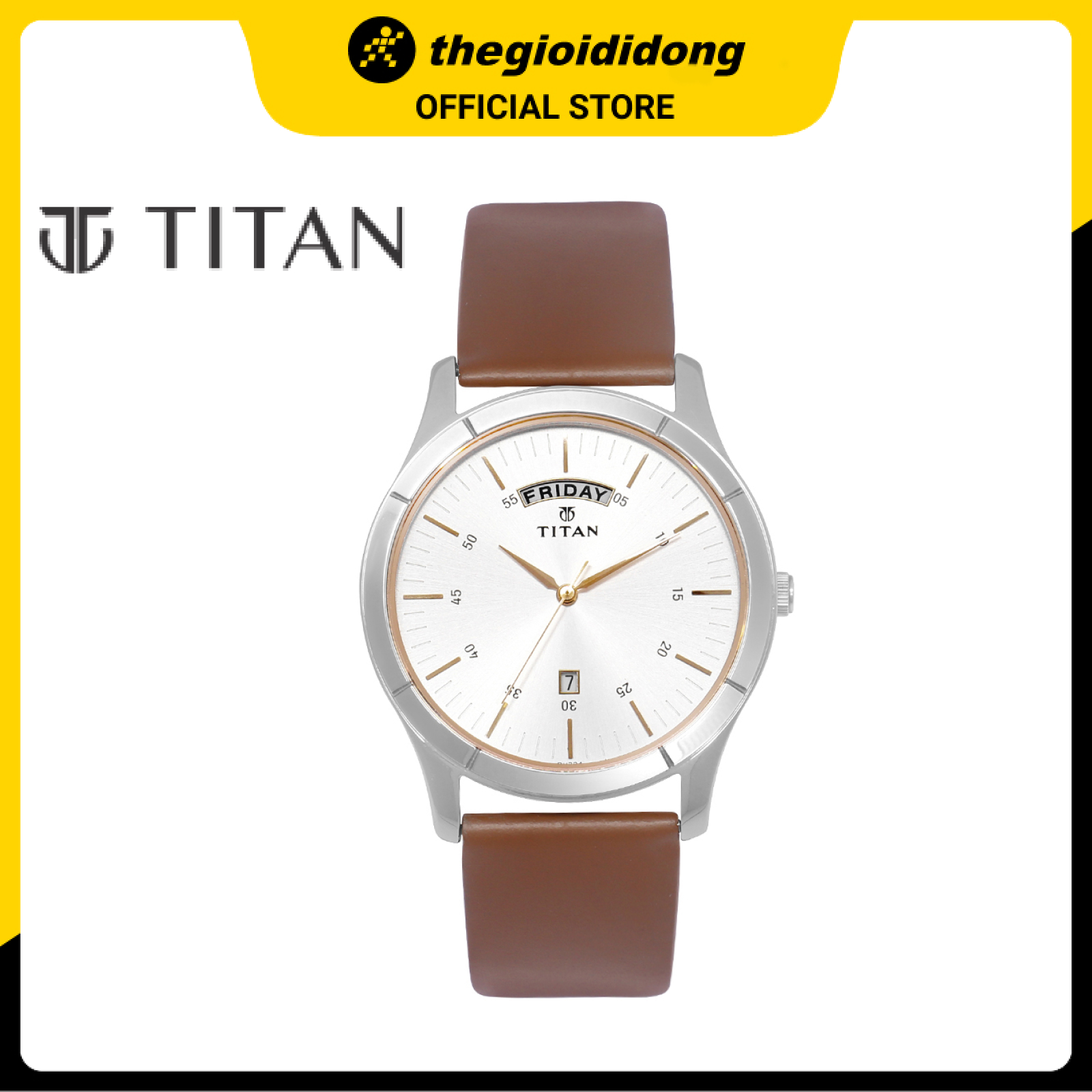 Đồng hồ đeo tay nam hiệu Titan 1767SL01