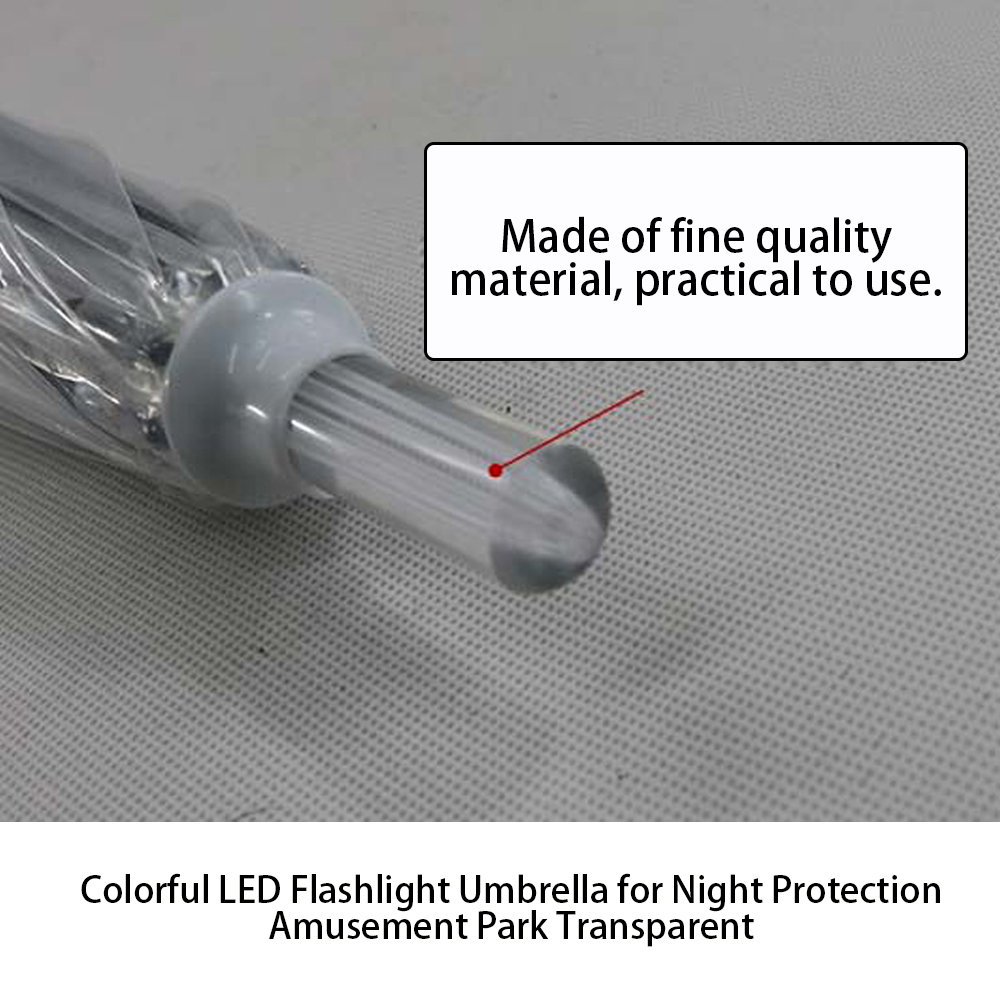 Dù Che Mưa Có Thân Phát Sáng Tích Hợp Đèn Pin