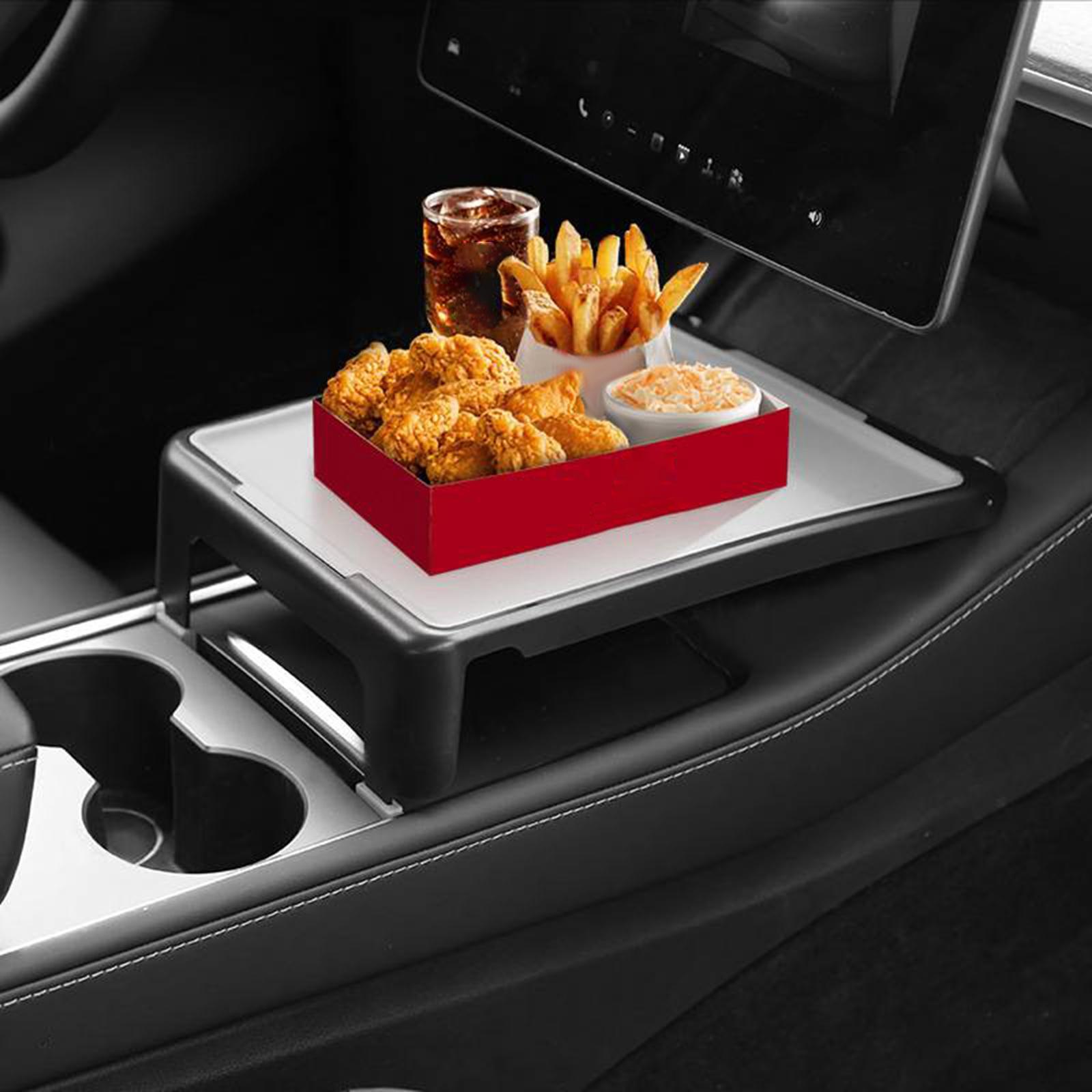 Center Console Tray Removable Small Car Travel Table for Tesla /Y