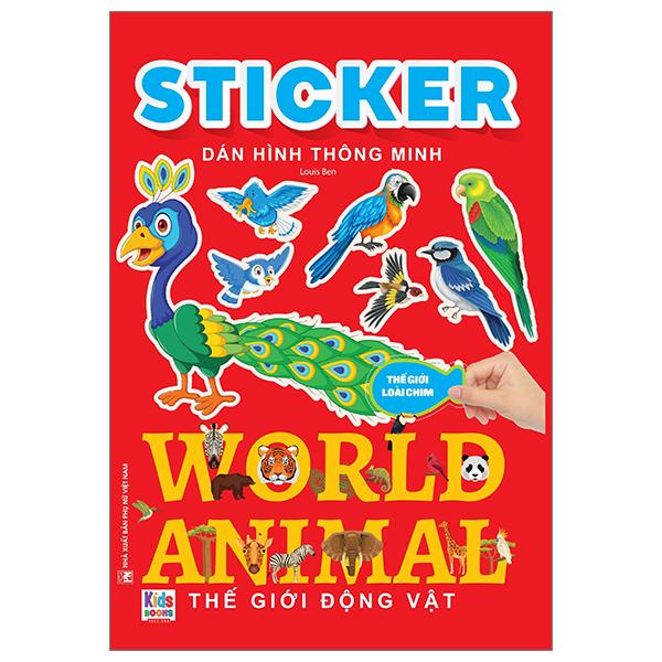 Sticker Dán Hình Thông Minh - Thế Giới Động Vật - Thế Giới Loài Chim
