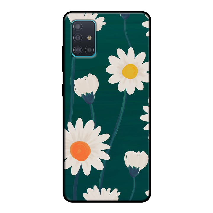 Ốp lưng điện thoại Samsung Galaxy A51 viền dẻo TPU BST HOA Mẫu 8