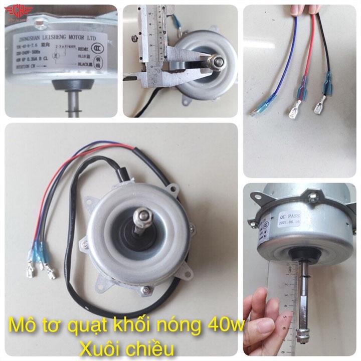 mô tơ quạt giải nhiệt giàn nóng điều hòa 40w