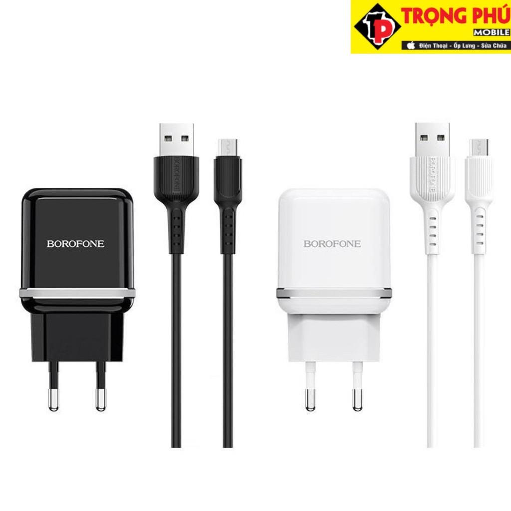 Bộ sạc nhanh BOROFONE BA25A (2 cổng USB)