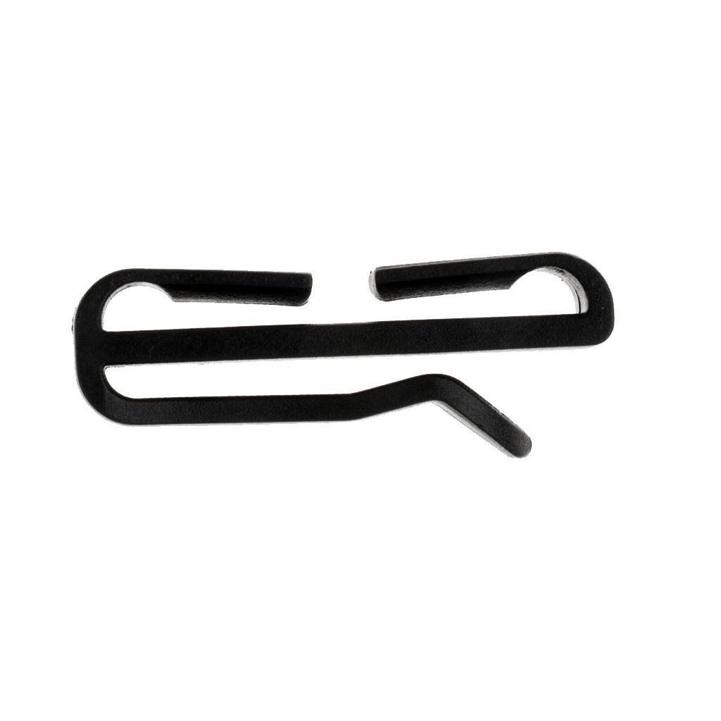 10Pcs Outdoor Molle Strap Backpack Bag Webbing Connecting Buckle Clip Fasten