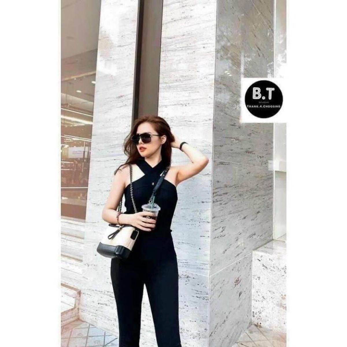 Áo 2 dây kiểu nữ mặc được 2 kiểu chất zip hàng đẹp co giãn A70 coco land sang chảnh. trendy hot girl aloha
