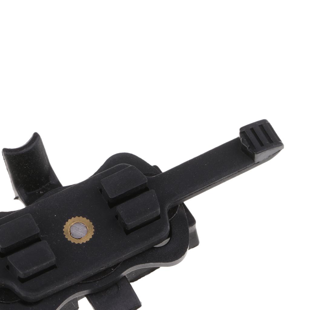 Tactical Helmet Mount Adapter onto FAST Rail HD Camera Bracket Black