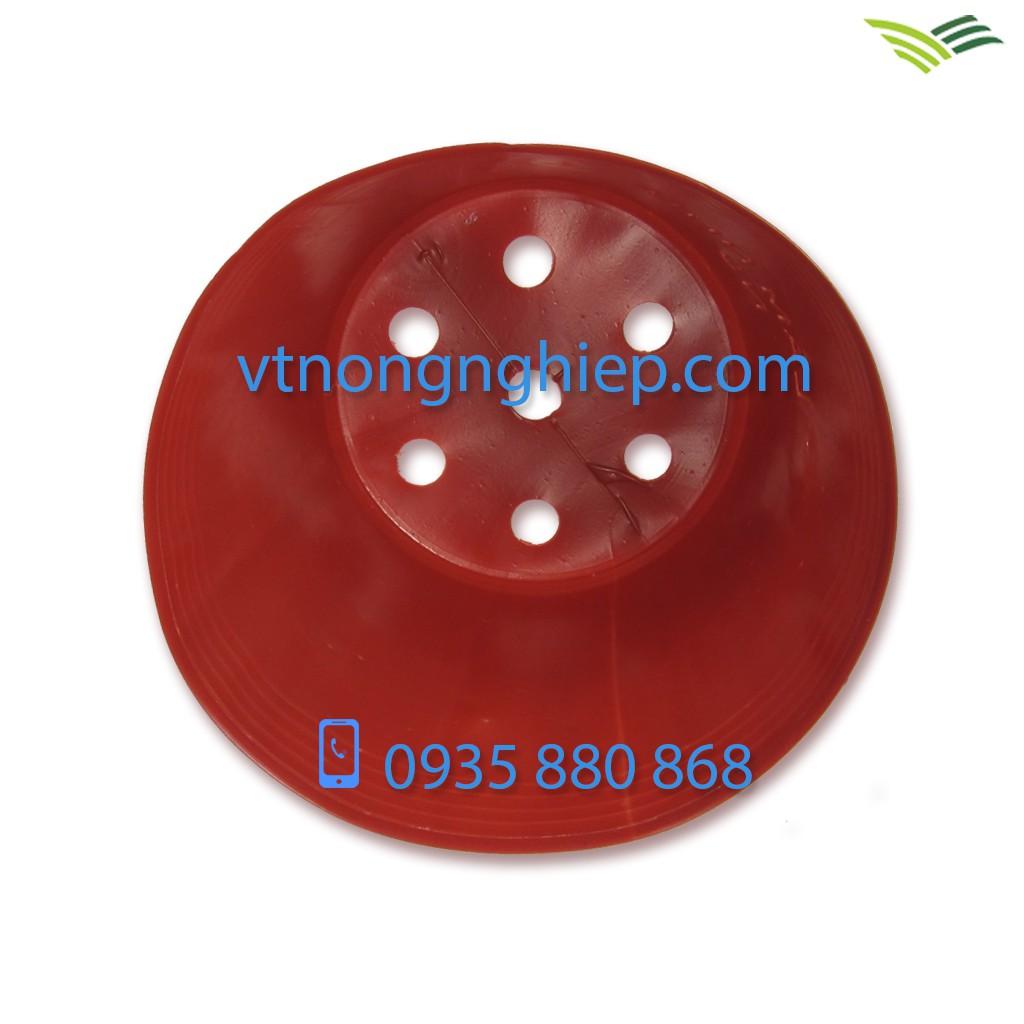 50 Chậu nhựa trồng hoa C10 màu đỏ