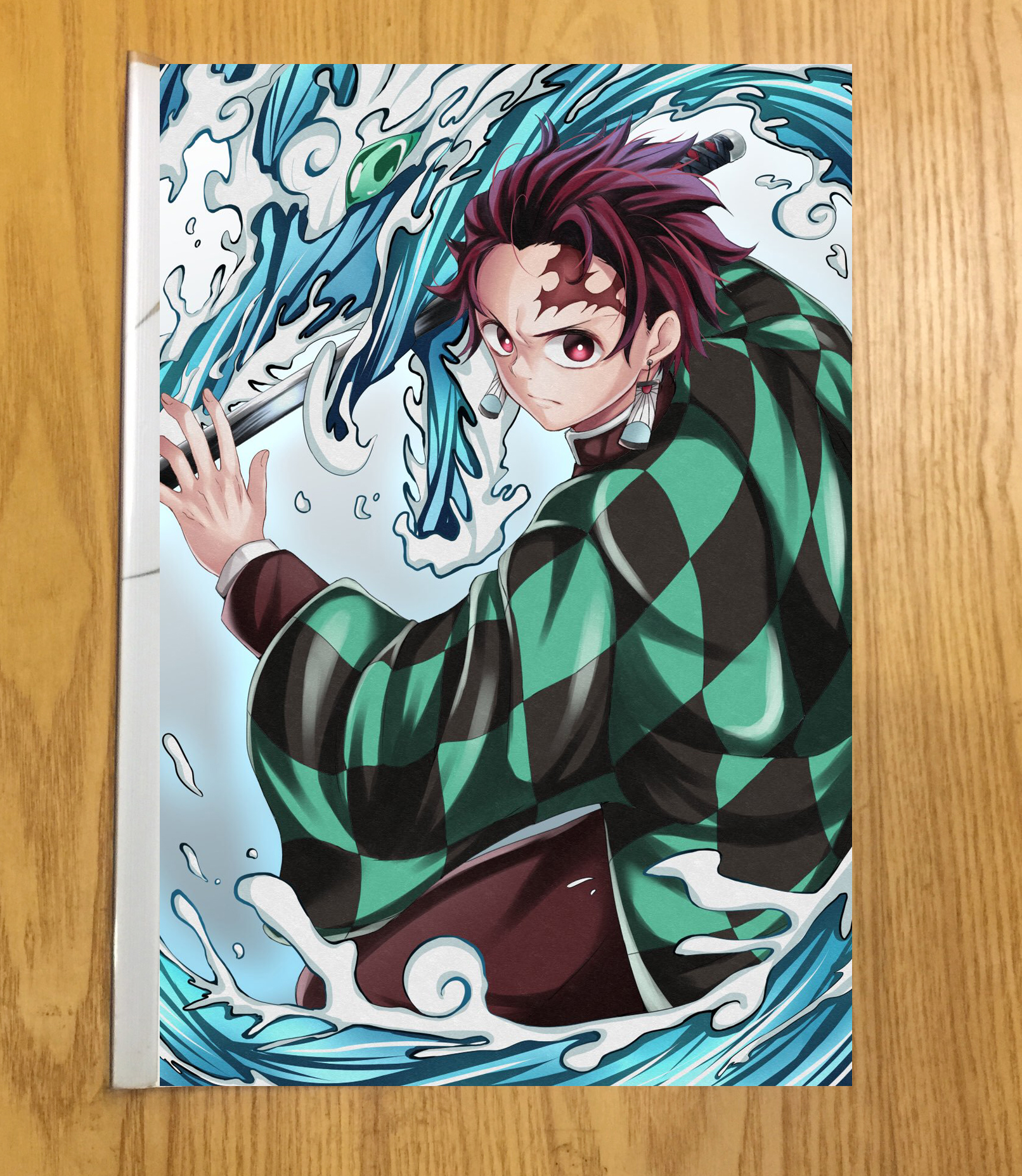 Kẹp rút gáy Kimetsu no Yaiba nhiều mẫu ảnh