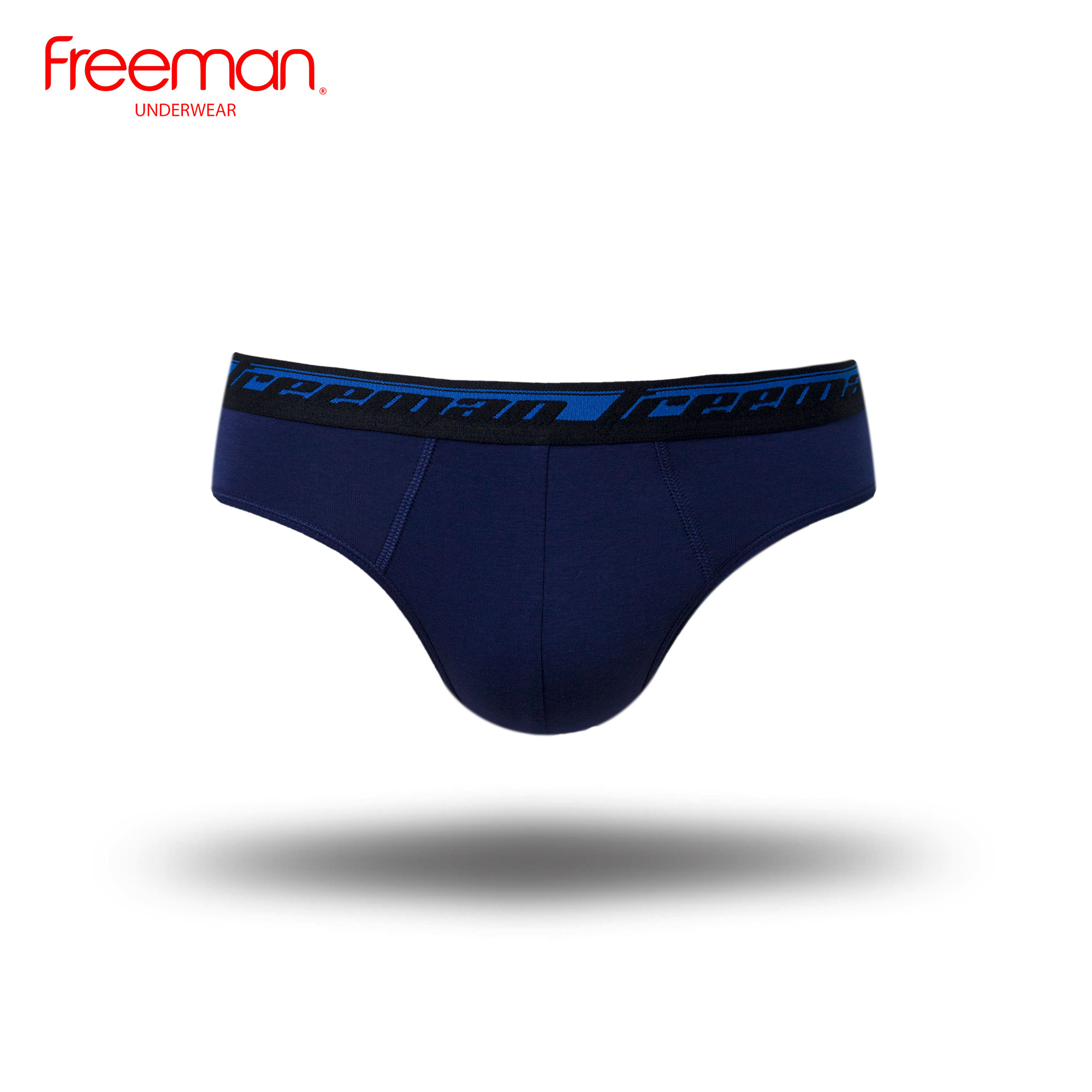 Combo 5 quần lót nam Freeman lưng thun bản, chất liệu TC spandex 6060