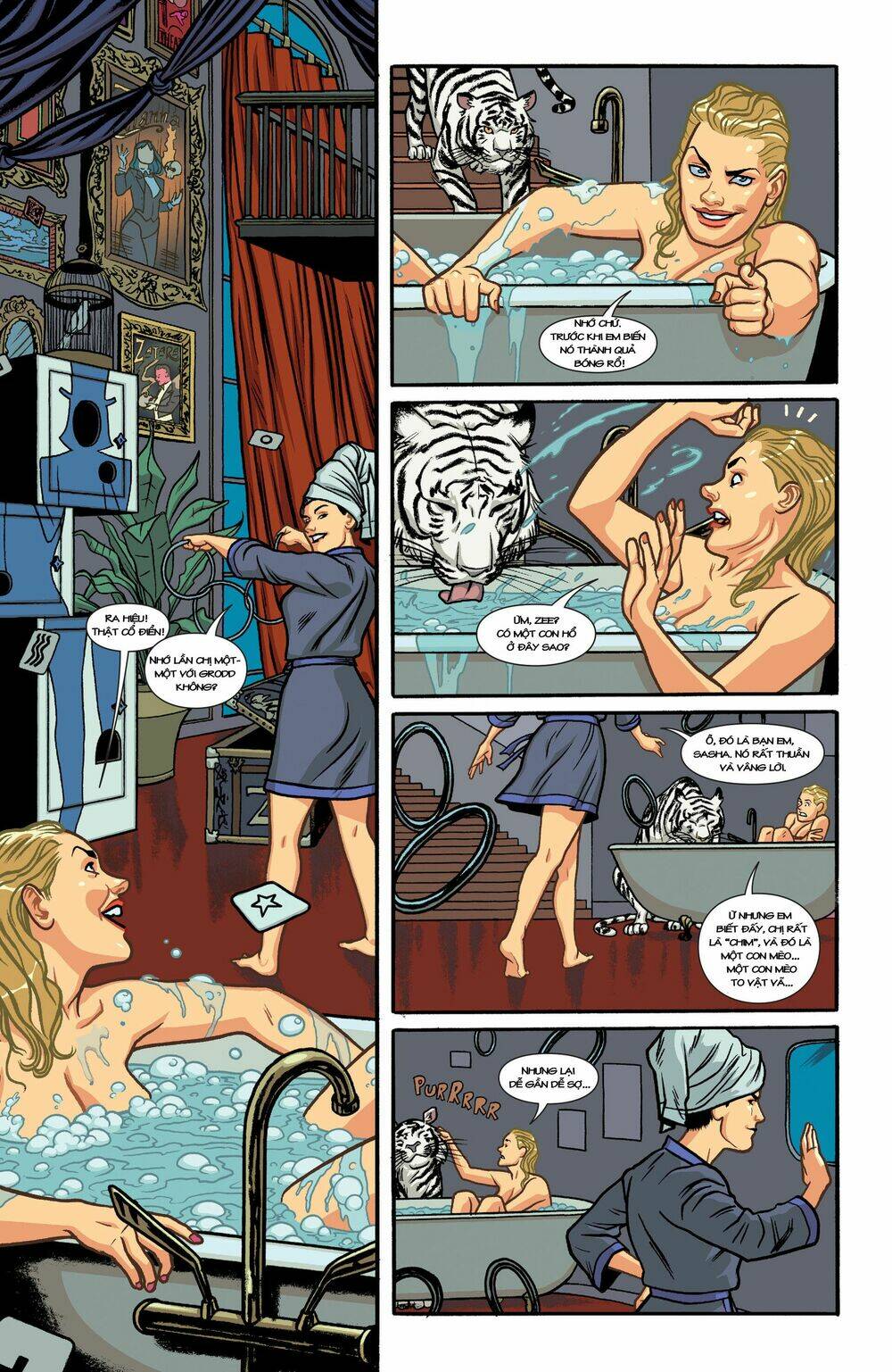 black canary and zatanna - bloodspell chapter 3 8