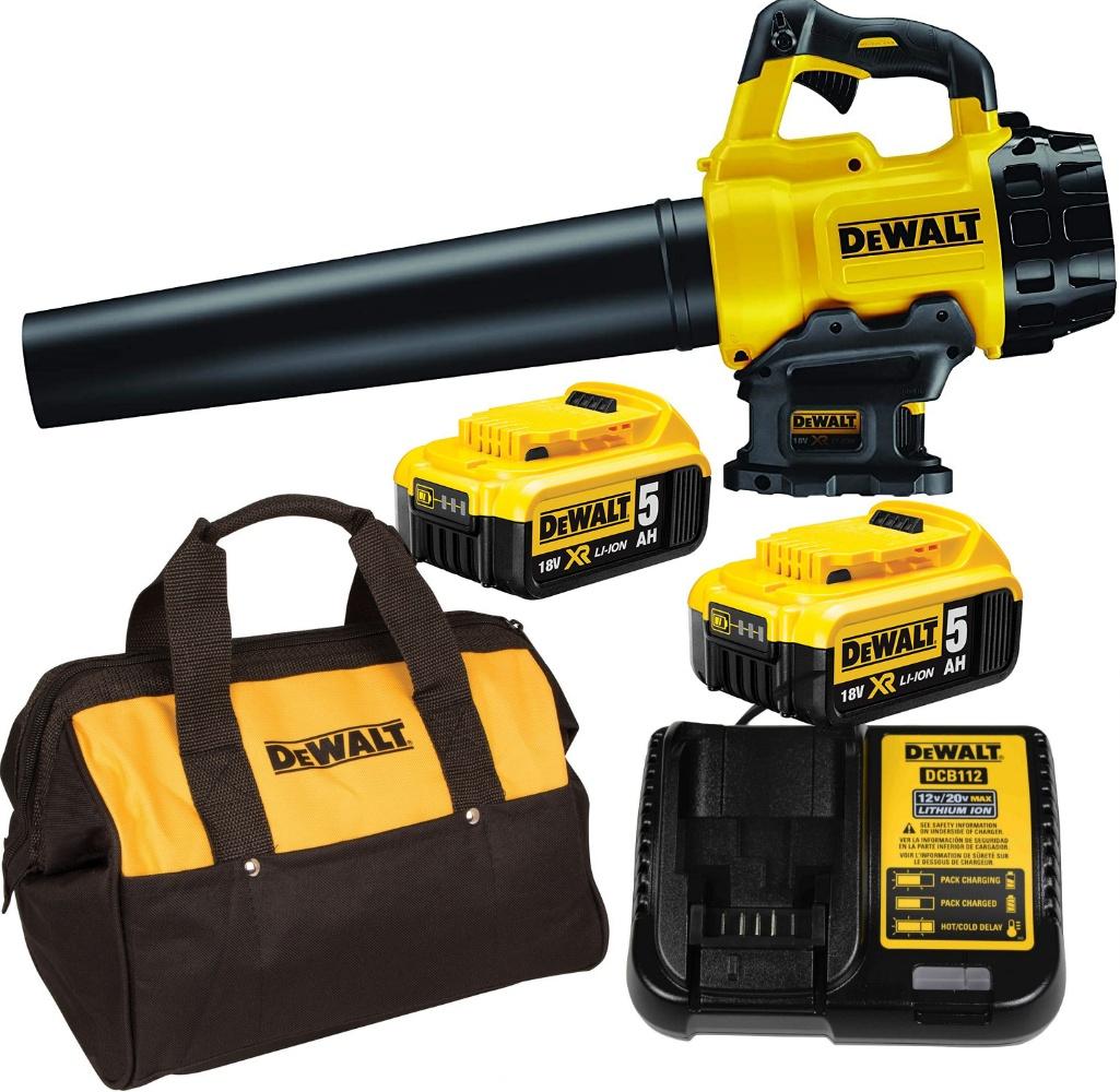 MÁY THỔI LÁ CẦM TAY 18V (145 KM / H) DEWALT DCM562P2- HÀNG CHÍNH HÃNG