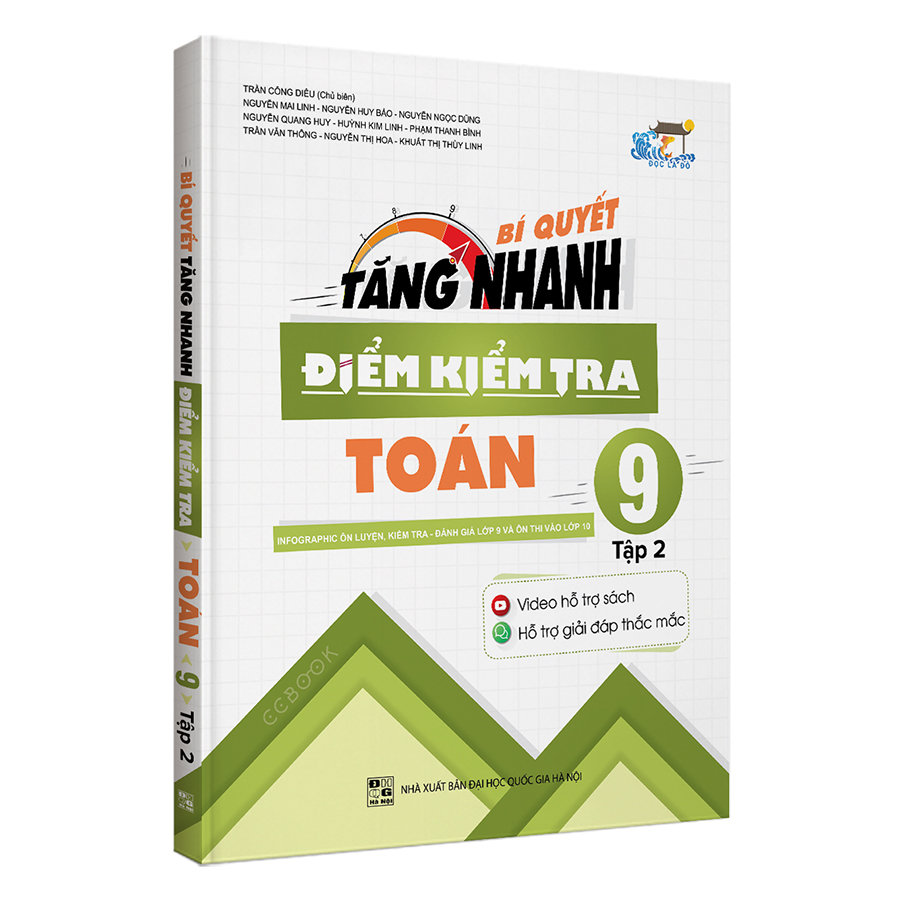 Bí Quyết Tăng Nhanh Điểm Kiểm Tra Toán 9 - Tập 2