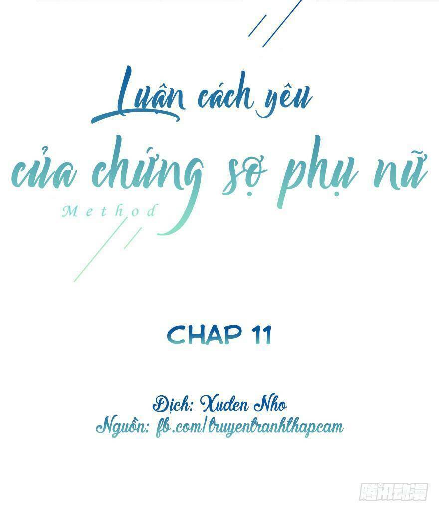 luận cách yêu của chứng sợ phụ nữ chapter 11 1