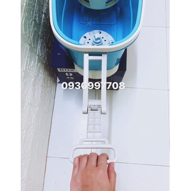 Thùng lau nhà 360 độ có tay kéo