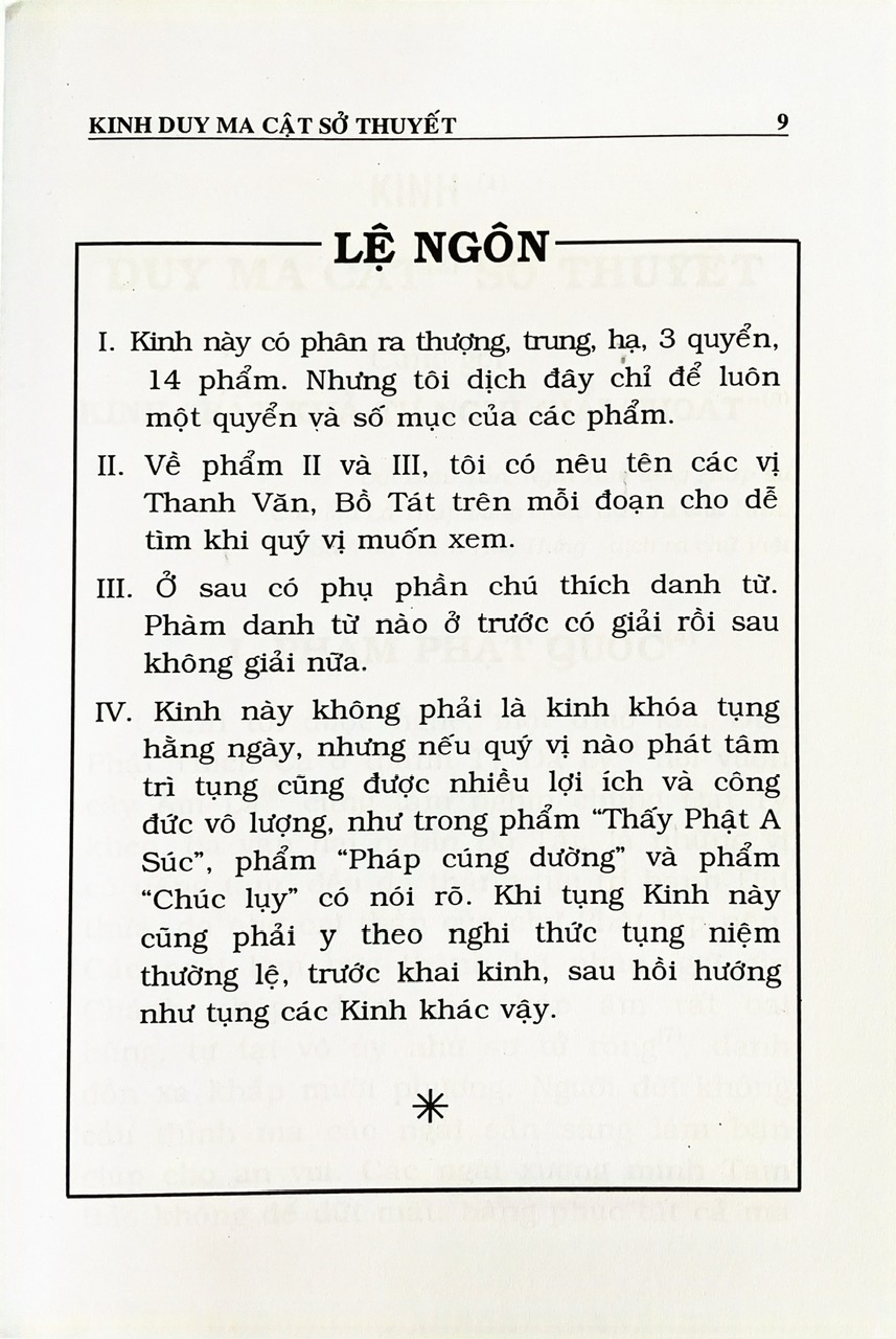 Duy Ma Cật Sở Thuyết Kinh