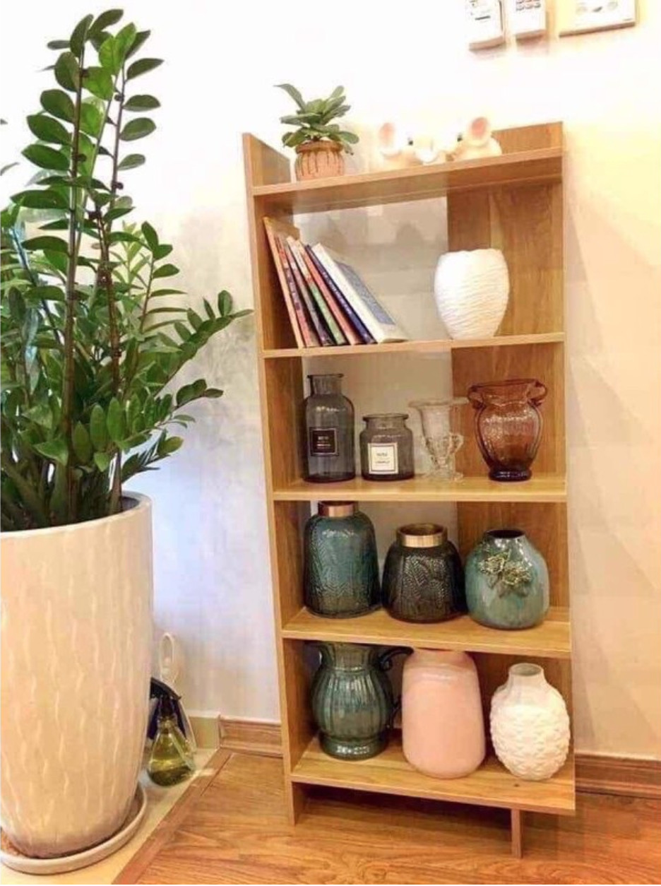 Kệ Gỗ 5 Tầng Đa Năng Kệ Góc Tường 5 Tầng