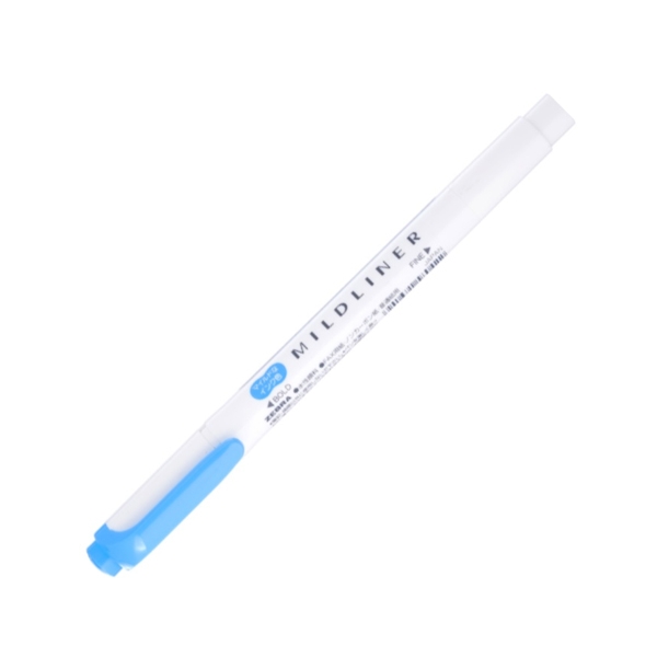 Viết Lông Dầu Dạ Quang Zebra Mildline - Lục Lam