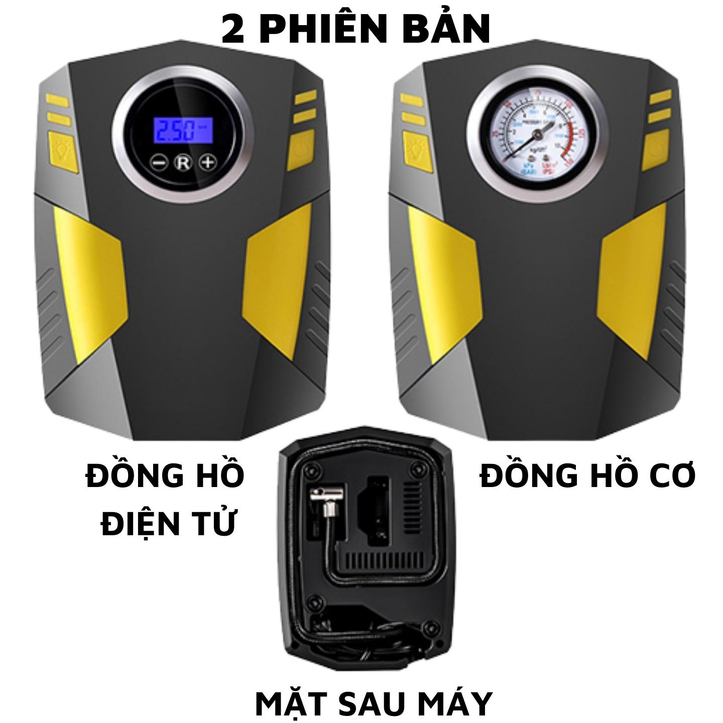 Máy bơm lốp xe ô tô Rundong Suitu ST – 5002 đồng hồ điện tử cao cấp | Máy bơm dùng nguồn 12V, tự động ngắt khi đủ áp suất, đo áp suất lốp, đèn Led chiếu sáng - HÀNG CHÍNH HÃNG