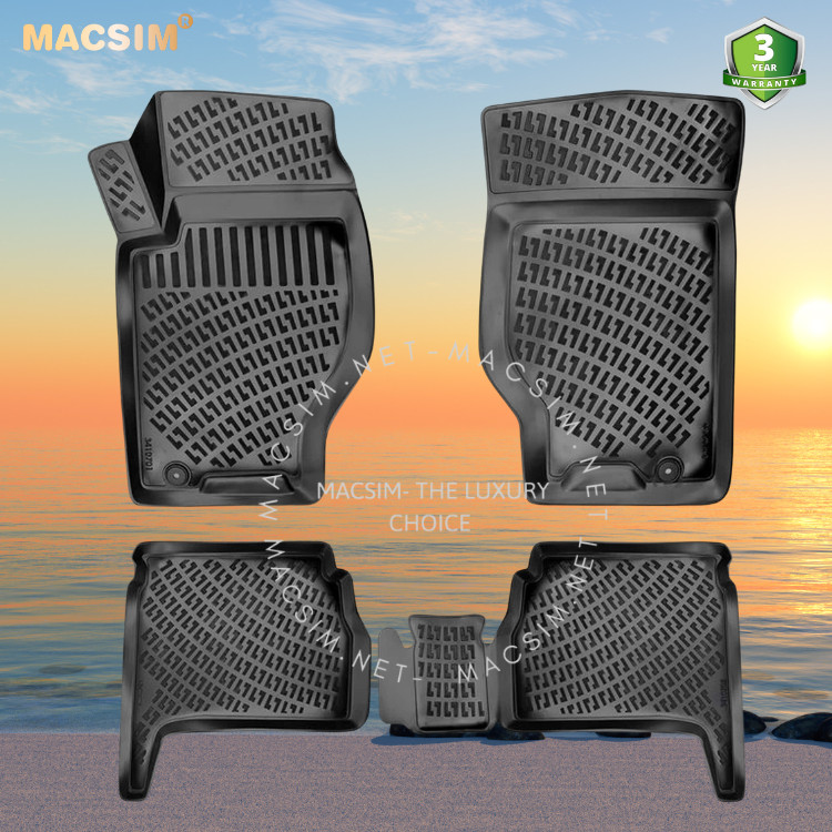 Thảm lót sàn ô tô nhựa TPU Silicon Kia Sorento first generation 2002-2009 Nhãn hiệu Macsim