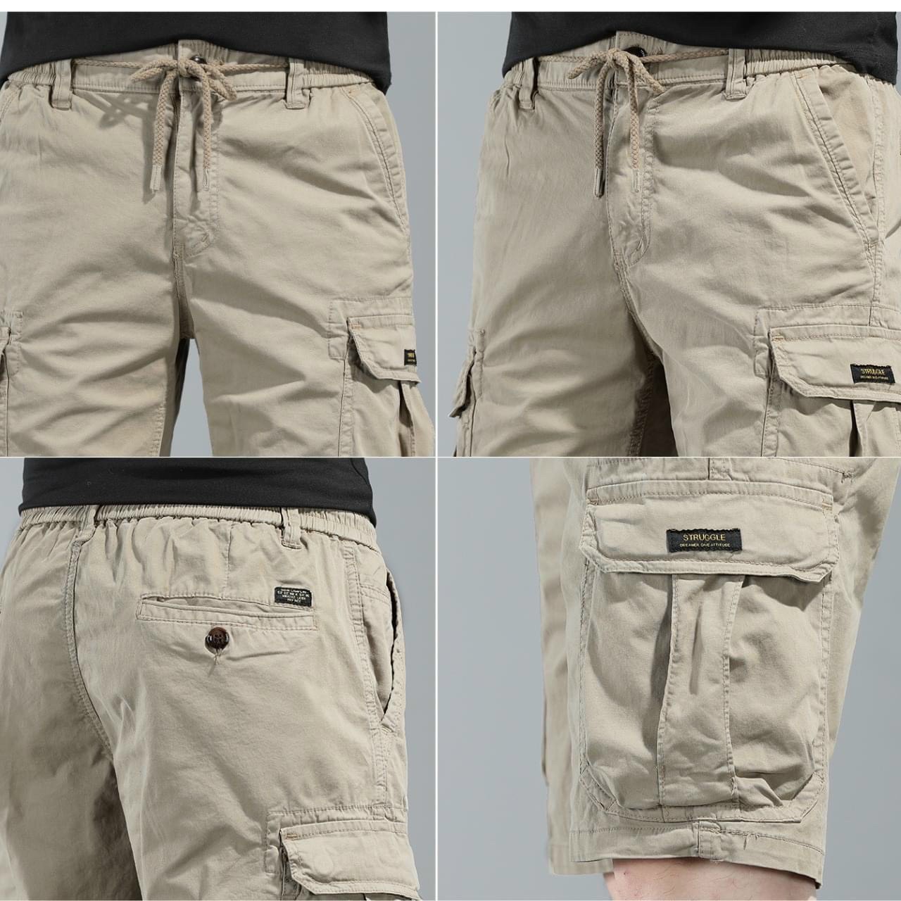 Quần short jogger nam thể thao Julido Store, quần sọt túi hộp chất kaki bo chân xu hướng mới nhất ALL123