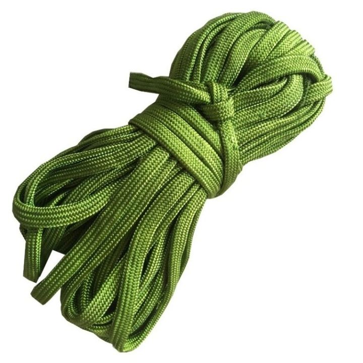 Dây Dù Xanh Loại Tốt Bền Chắc Dùng Cột Hàng Hóa Và Võng Dài 5M Rộng 1.5Cm