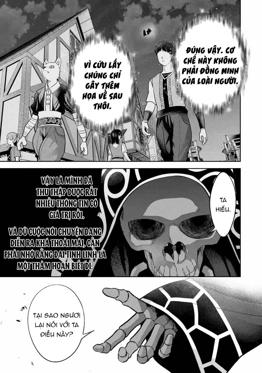 tôi, hiền nhân bị xử tử hình, đã được tái sinh lại thành một lich, và chiến tranh xâm lược bắt đầu chapter 34 35