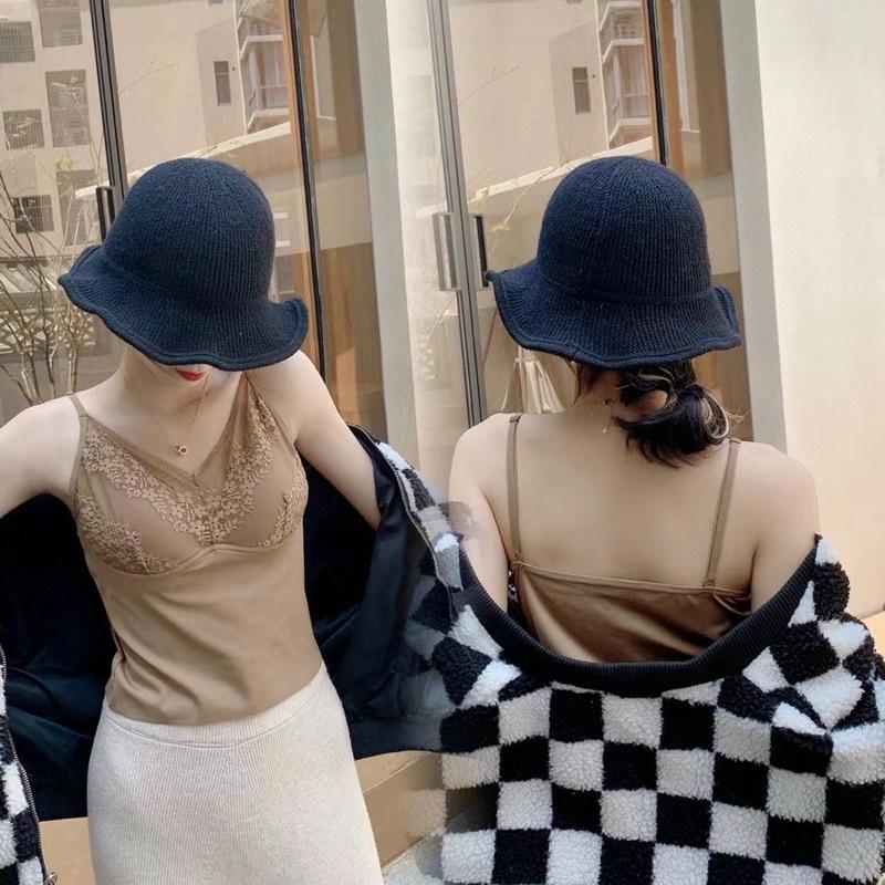 Bra su ren 2 dây dáng dài có đệm ngực may liền cho nữ