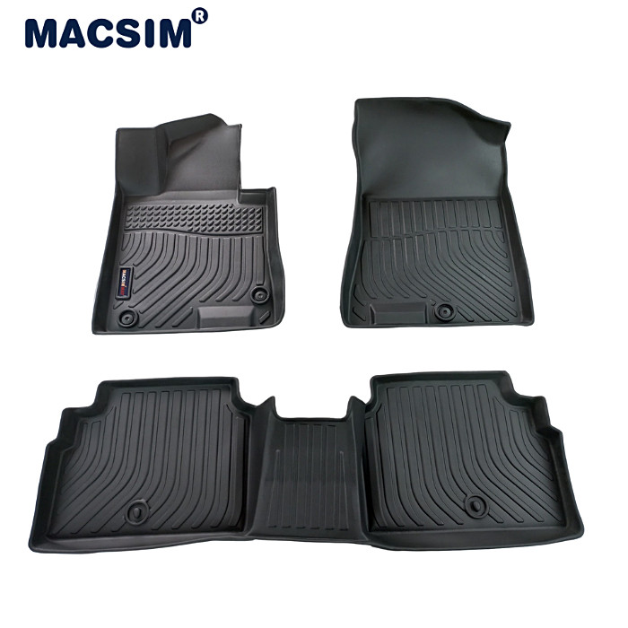 Thảm lót sàn xe ô tô KIA K5 2022 -2023  chất liệu TPE thương hiệu Macsim hàng loại 2
