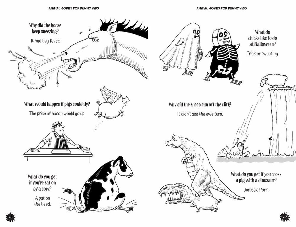 Sách - Animal Jokes for Funny Kids by Andrew Pinder Josephine Southon