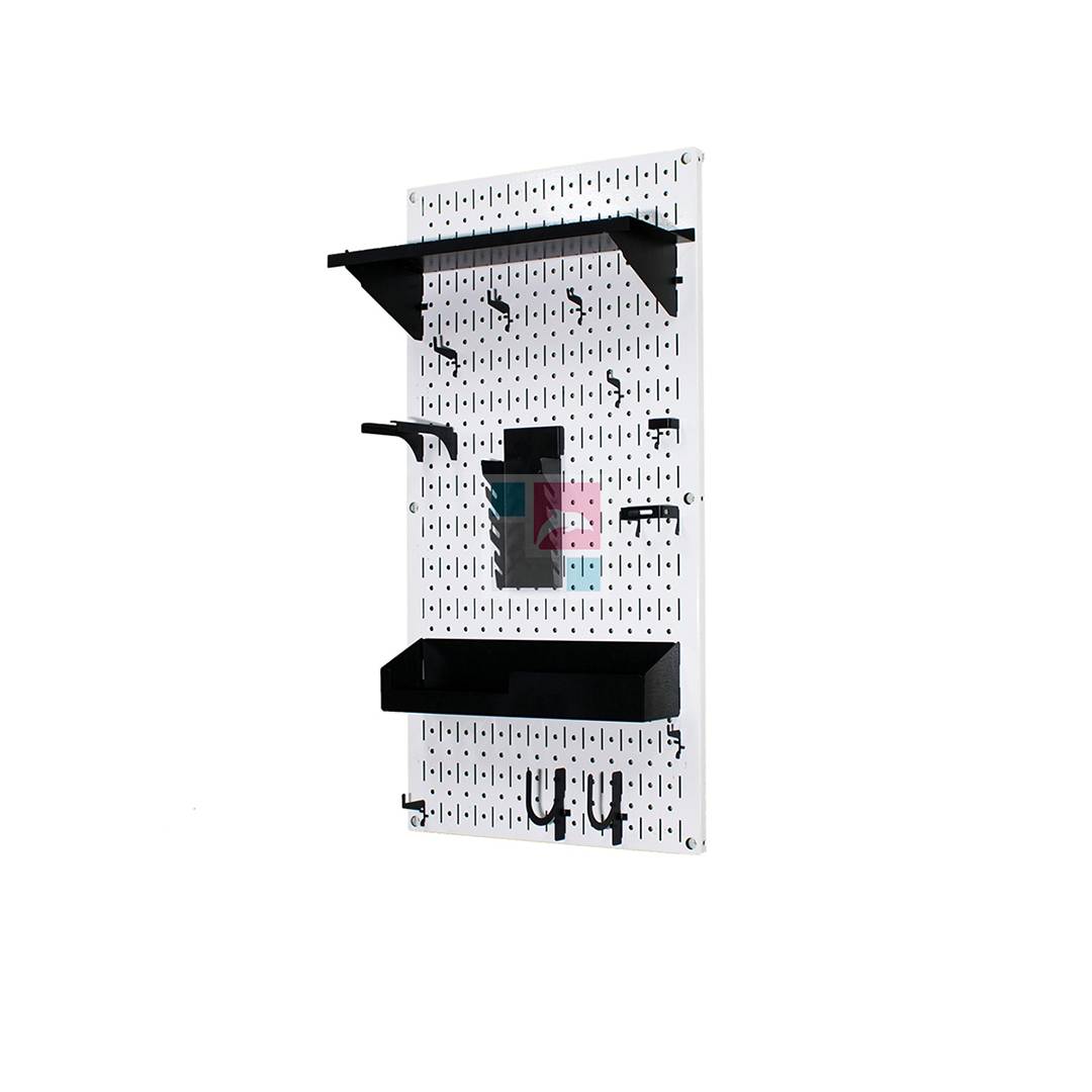 Bảng Treo Đồ Nghề Pegboard Cơ Khí SMLIFE S1 White  - Lưu Trữ Trưng Bày Dụng Cụ Sửa Chữa Thông Minh Dễ Tìm Kiếm
