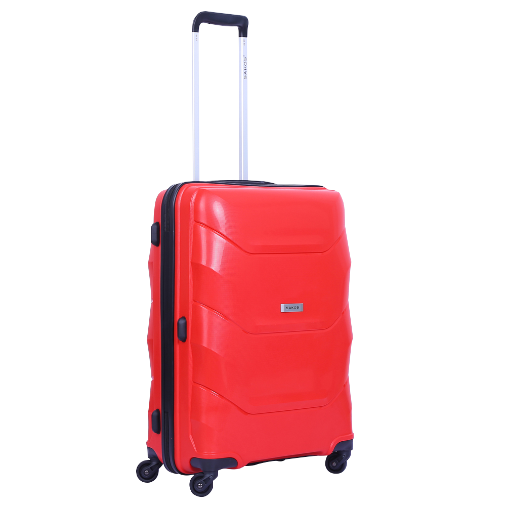 Vali Kéo Nhựa Du Lịch SAKOS MILANO Z26 - Size M (24inch)/ Ký Gửi (Trung) - Khóa TSA - Nhựa PP