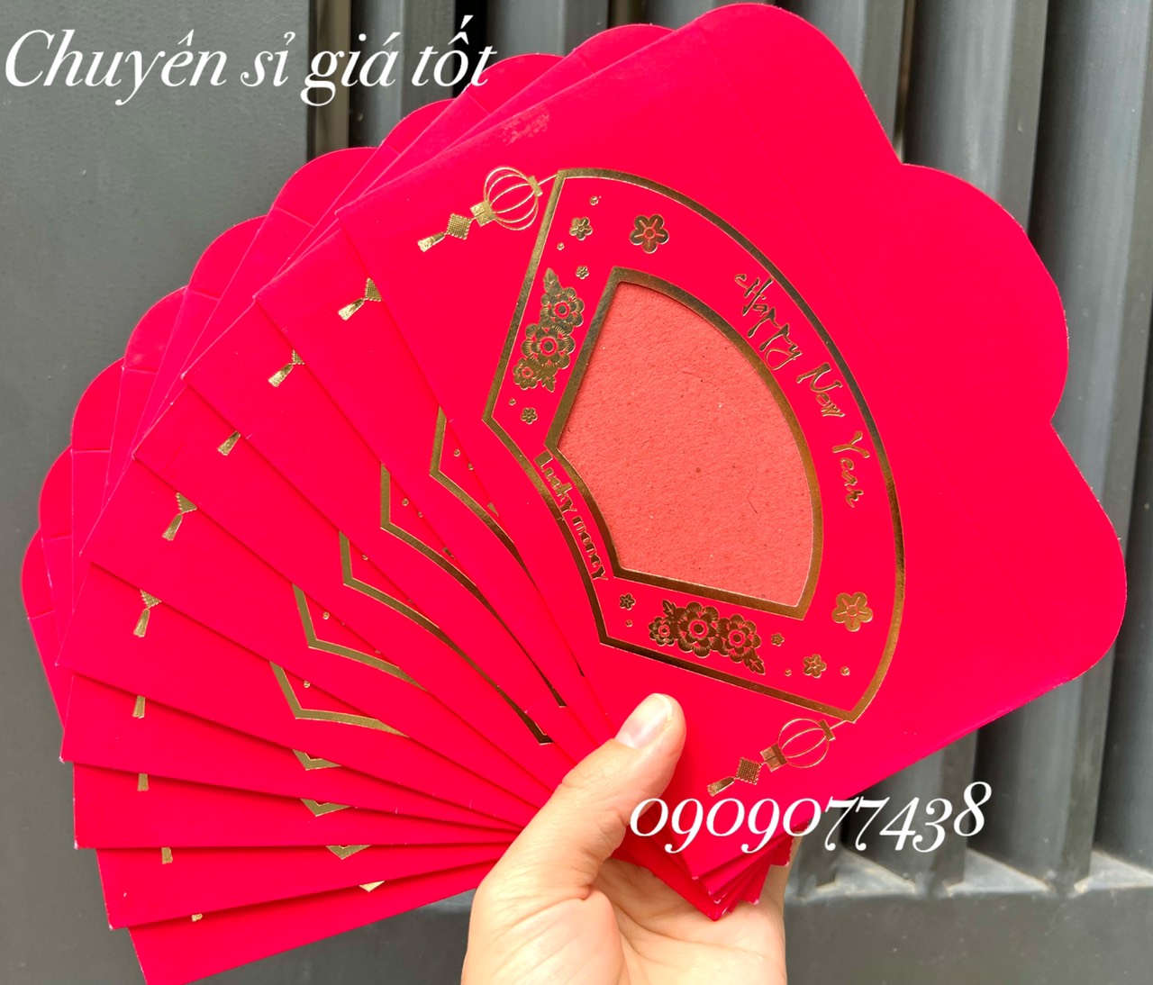 Combo 10 Bao Lì Xì Tết 2023 Lucky Money Mẫu Khoét Lỗ đẹp mắt ý nghĩa lịch sự Lì Xì Tết độc đáo