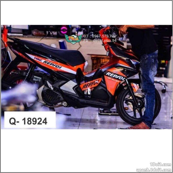 Tem Rời Ari Blade Cam đen Repsol (i)