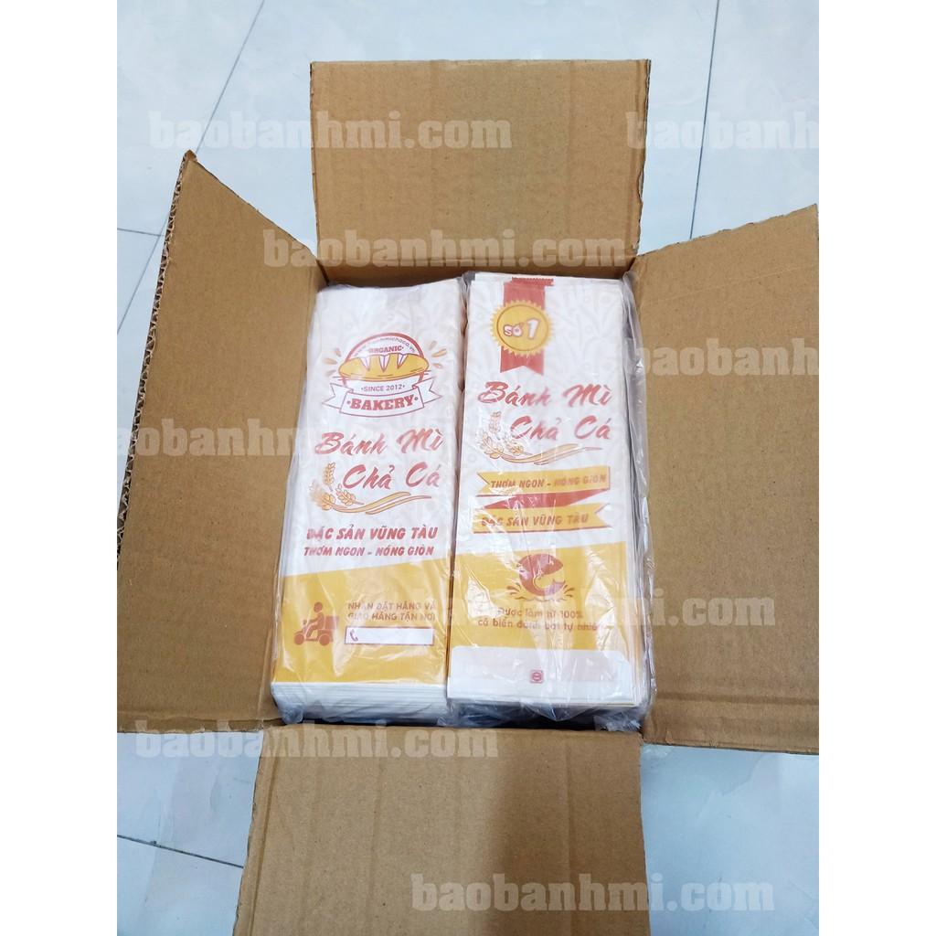 Bao và túi bánh mì chả cá TCD02 - Thùng 1000 túi