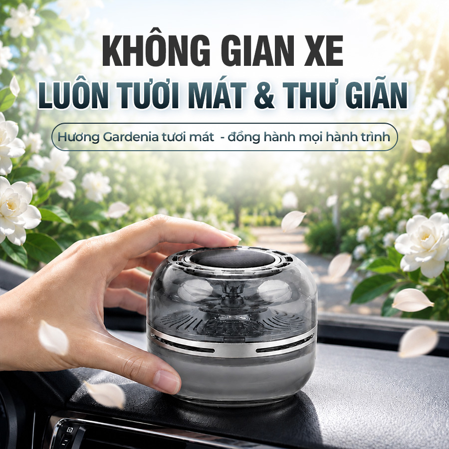 Nước Hoa Năng Lượng Mặt Trời CIND QH003 Gardenia 55ml