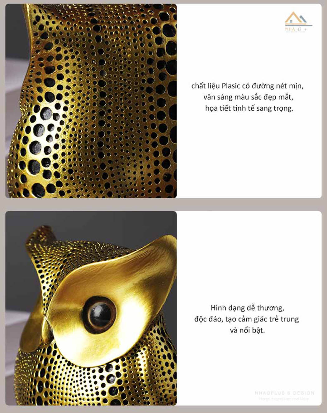 Tượng Decor Con Cú