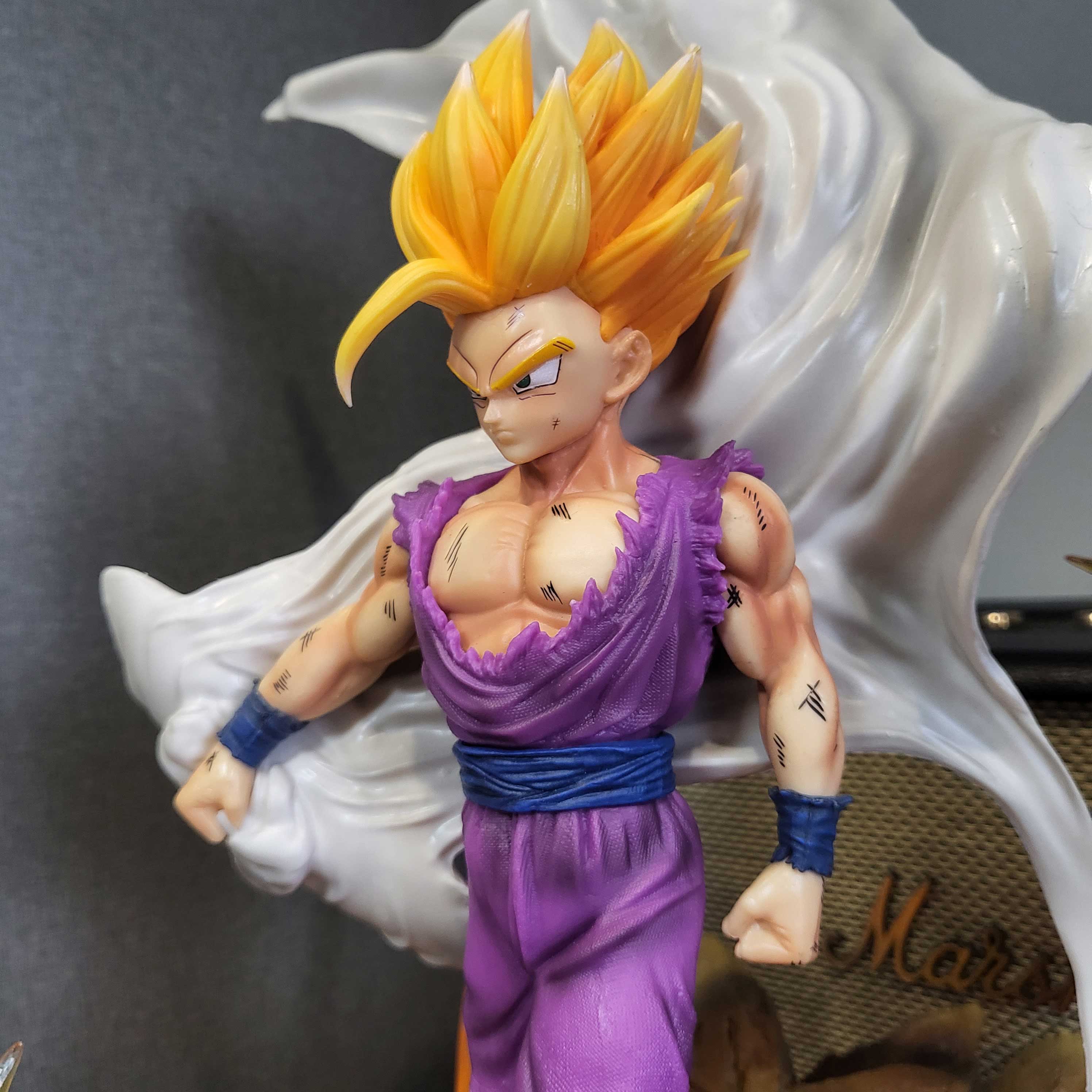 Mô hình Gohan và Goku 37 cm 2 đầu có LED usb - Dragon Ball