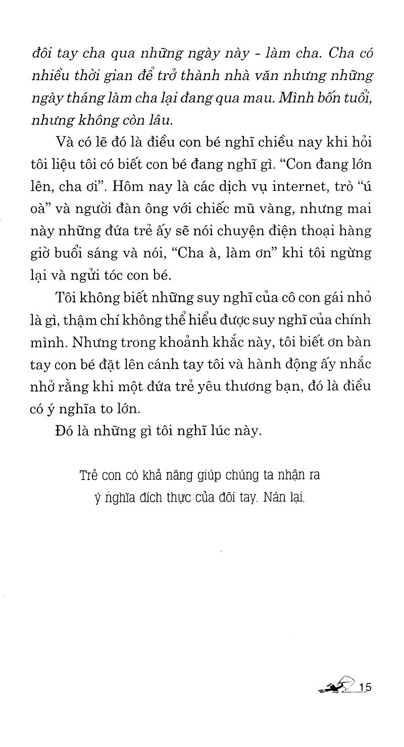 Chia Sẻ Kinh Nghiệm Làm Cha
